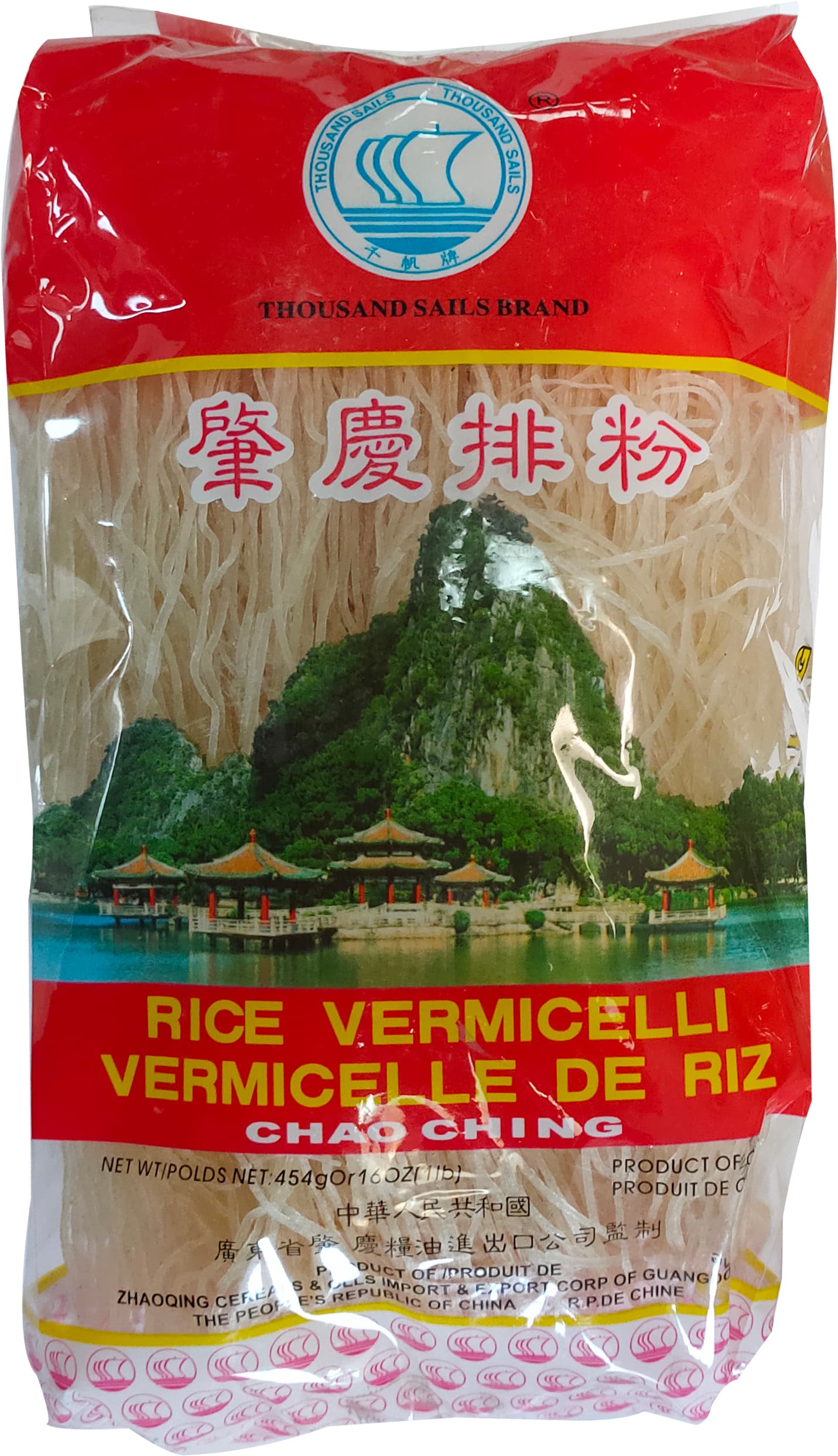 RICE VERMICELLI CHAO CHING 60/454 g