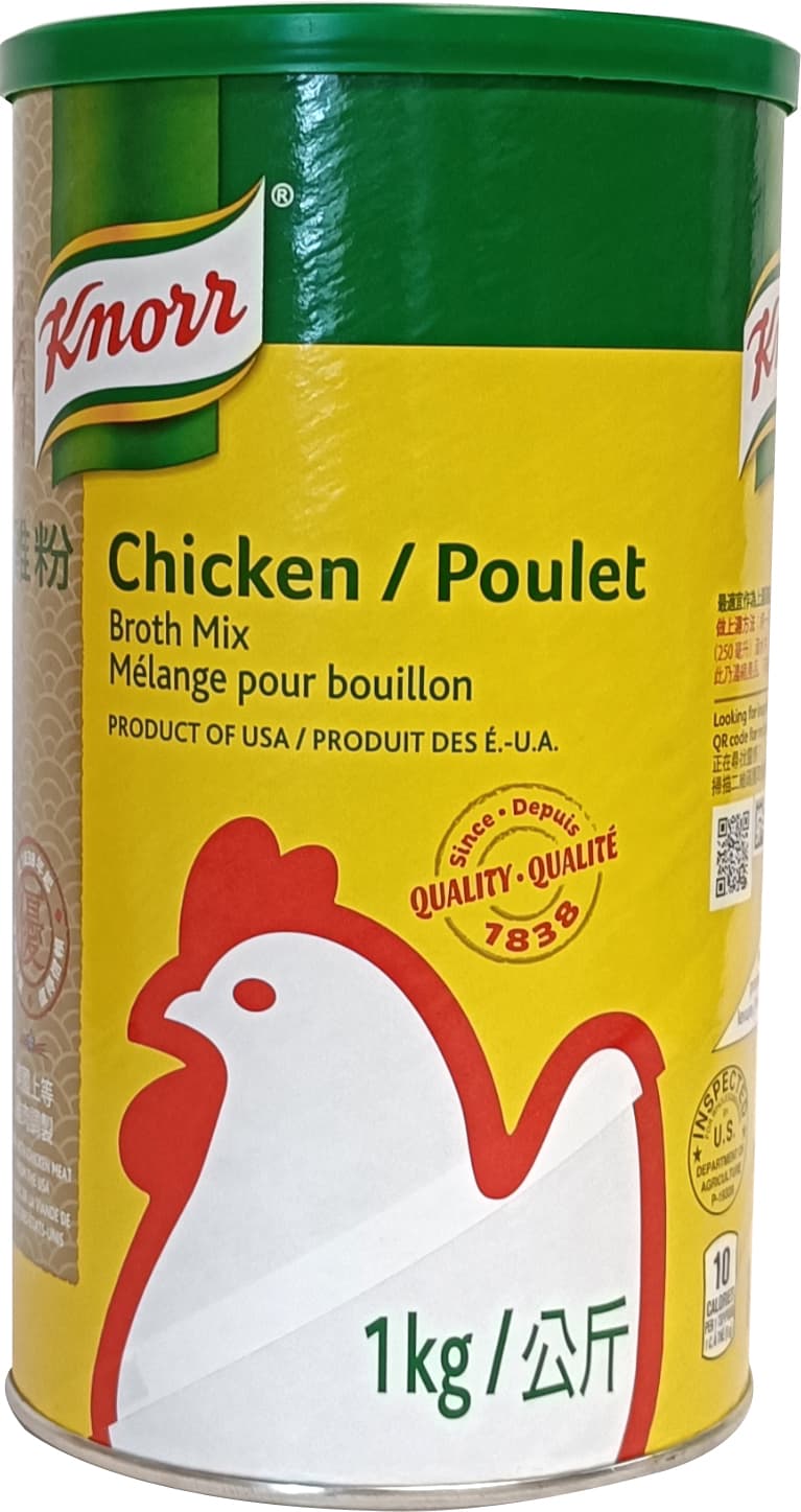 SOUP BASE CHICKEN BROTH KNORR 12/1 kg