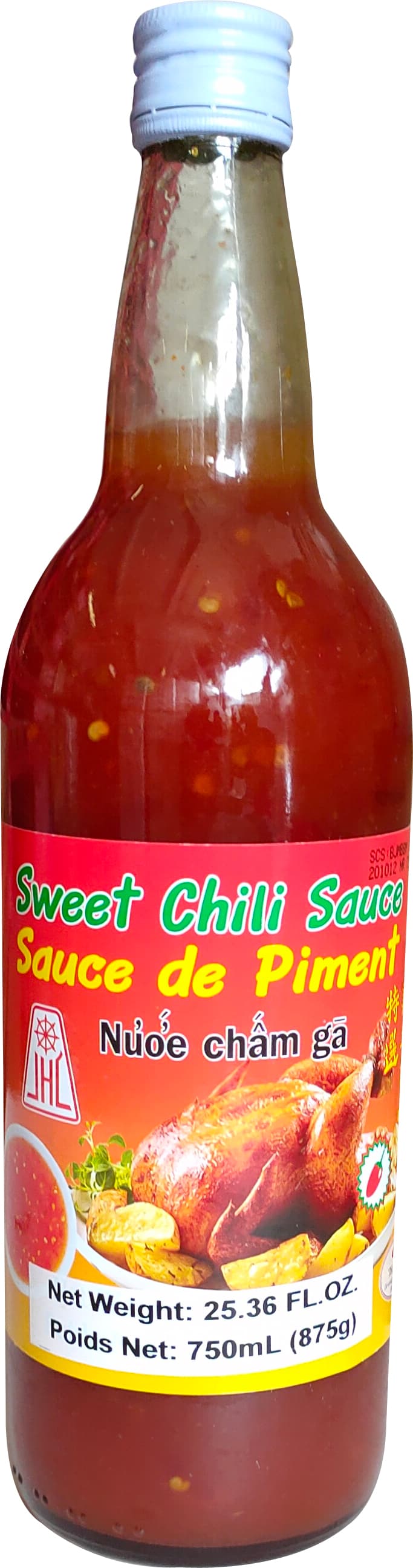 SAUCE SWEET CHILI FOR CHICKEN JHC 12/750 ml